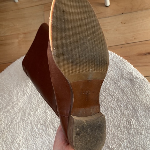 BEAUTIFUL JCREW CARAMEL BROWN BOOTS - Picture 3 of 4